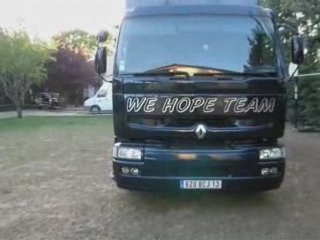 Camion decoré video blog