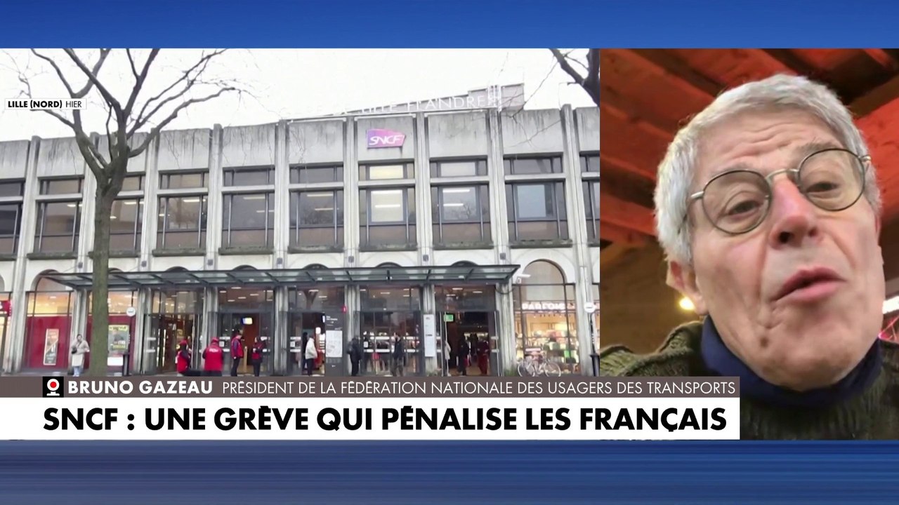 Bruneau Gazeau s'exprime sur la grève de la SNCF : «Il y a une disproportion entre le million de personnes affectées et les 3.800 contrôleurs»