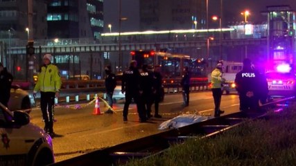 Şişli'de feci kaza: Bariyerlerde can verdi