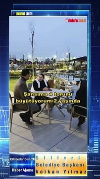 Silivri Belediye Başkanı Volkan Yılmaz: Sosyal belediyecilik icraatla oluyor…