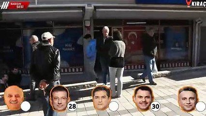Sokak röportajında ilginç an! Adayların adını birbirine kattı