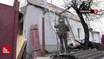 Ukrayna'nın Harkiv bölgesinde savaşın izleri görüntülendi