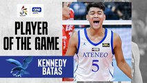 UAAP Player of the Game Highlights: Kennedy Batas leads Ateneo to first victory vs UE