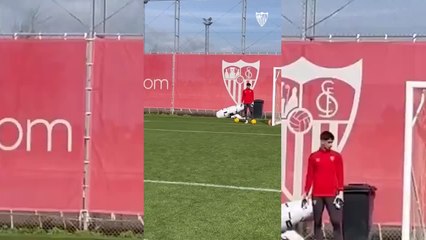 Homenaje para el madridismo: vean esta celebración de Sergio Ramos con el Sevilla