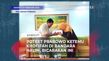 Potret Prabowo Ketemu Khofifah di Bandara Halim, Bicarakan Ini