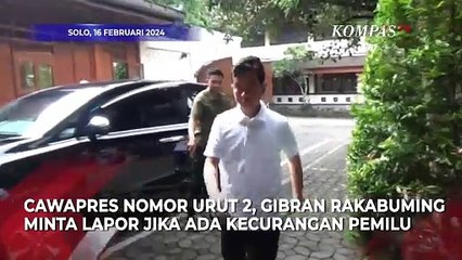 Gibran Respons Isu Kecurangan Pemilu 2024: Laporkan Jika Ada