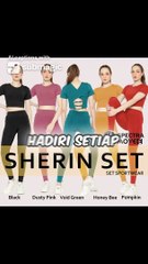 Hadiri latihan Anda dengan gaya maksimal! ️‍♀️ Set baju olahraga wanita ini akan memberikan kenyamanan dan fleksibilitas saat bergerak.