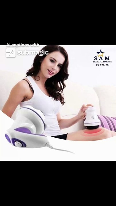 Nikmati sensasi relaksasi dengan alat pijat elektrik ini! ‍♂️