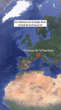 Découvrez le paradis entre château, plages, sentiers côtiers et montagnes enneigées à Château de La Napoule. ⛰️ Gratuit et époustouflant ! ✨ @Julian Petrillo