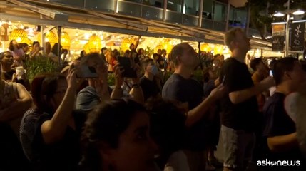 1500 droni disegnano un drago nel cielo di Singapore