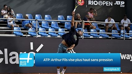 ATP: Arthur Fils vise plus haut sans pression