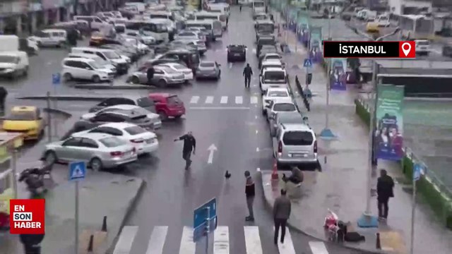 Otogarda sahibinin elinden kaçan horoz ortalığı birbirine kattı