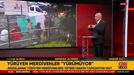 Yine yürüyen merdiven yine kaza! Neden tedbirsizlik mi, eğitimsizlik mi?