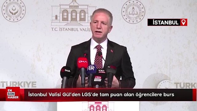 İstanbul Valisi Gül'den öğrencilere burs müjdesi