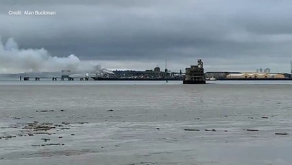 Fire breaks out at Sheerness recycling centre