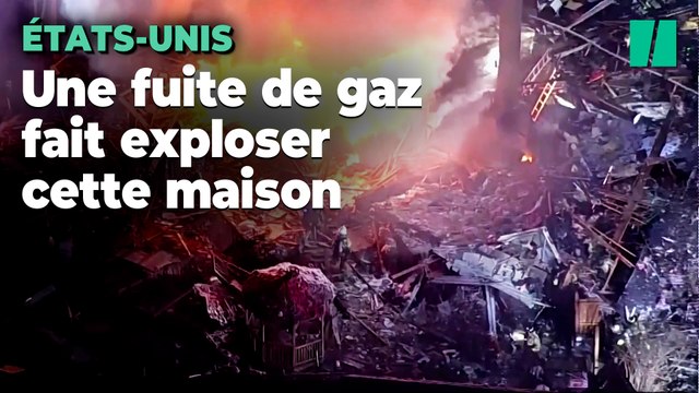 Les images impressionnantes de l’explosion de cette maison en Virginie qui a fait un mort