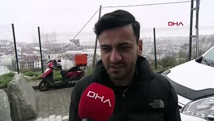 Büyükçekmece'de motokurye sipariş teslimi için sorduğu adrese tepkiyle karşılaşıp darbedildi