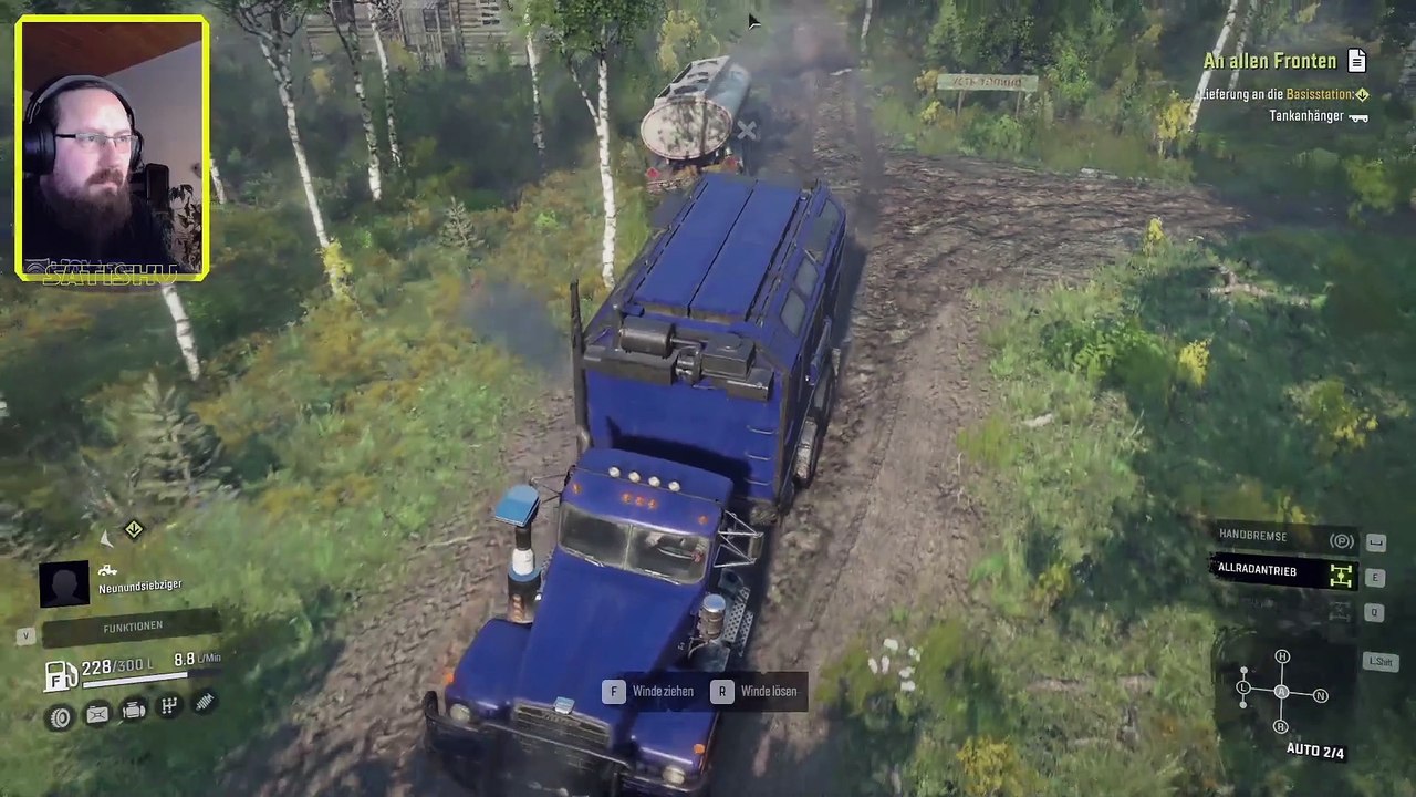 Tanken macht Freude. SnowRunner #225