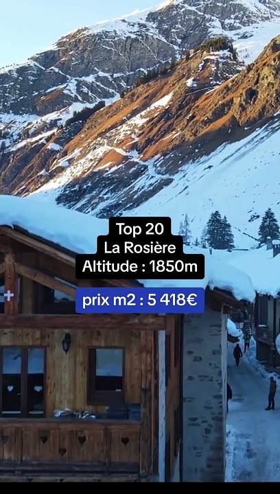 les 20 stations de ski françaises où les prix de l’immobilier sont les plus élevés