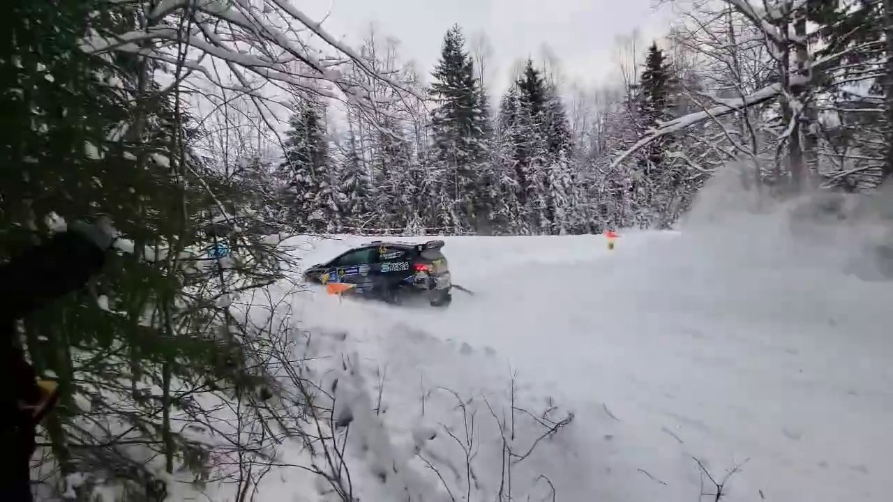 Junior WRC Sweden 2024 Day 3 Some Drivers Off Same Corner