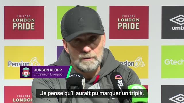 Liverpool - Klopp : Je pense que Salah aurait pu marquer un triplé