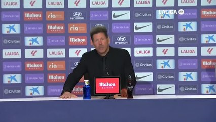 Rueda de prensa de Simeone tras el Atlético de Madrid - Las Palmas