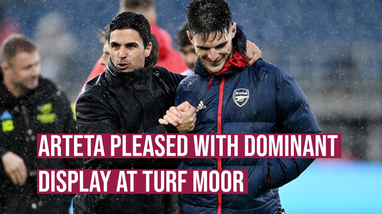 Arsenal boss Mikel Arteta post match press conference after Burnley thrasing