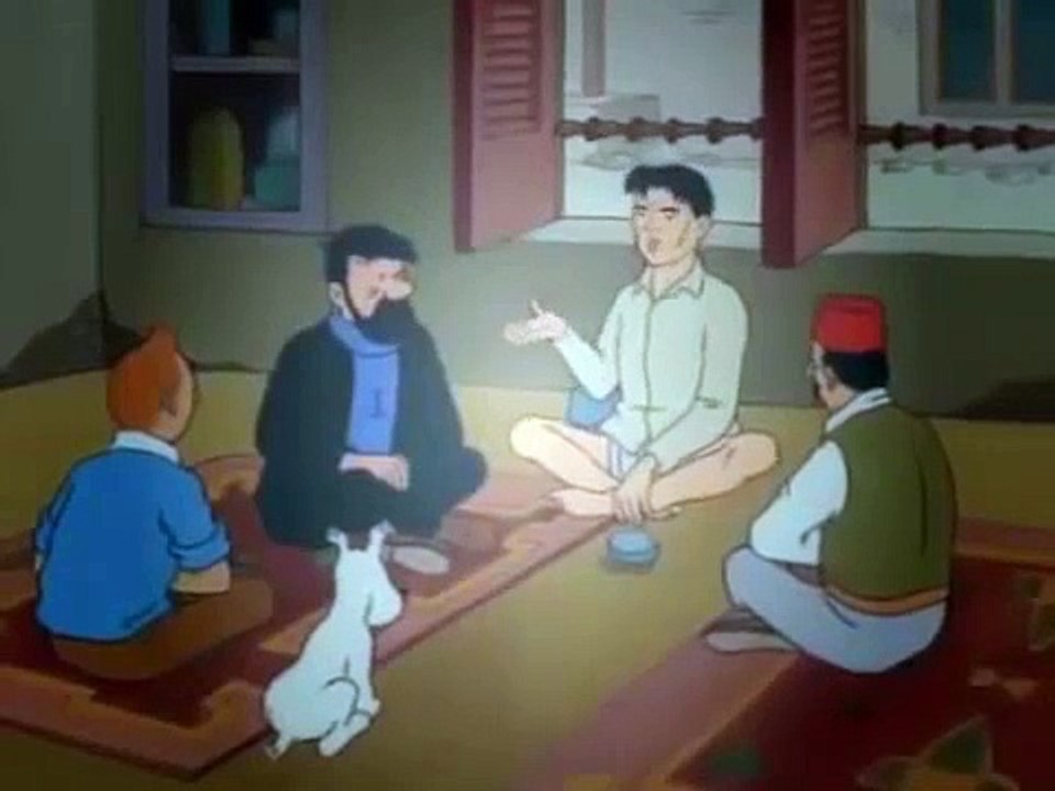 les aventures de tintin en francais dessin anime - Tintin au Tibet