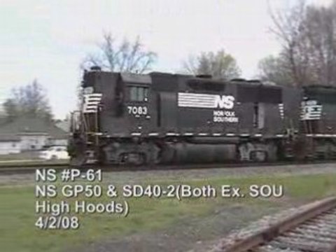 NS #P-61 Hitting that Westbound.