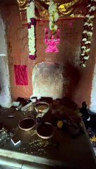 तंत्र क्रिया के बाद चामुण्डा माता की मूर्ति चुराई, मौके पर मिली यह सामग्री ...