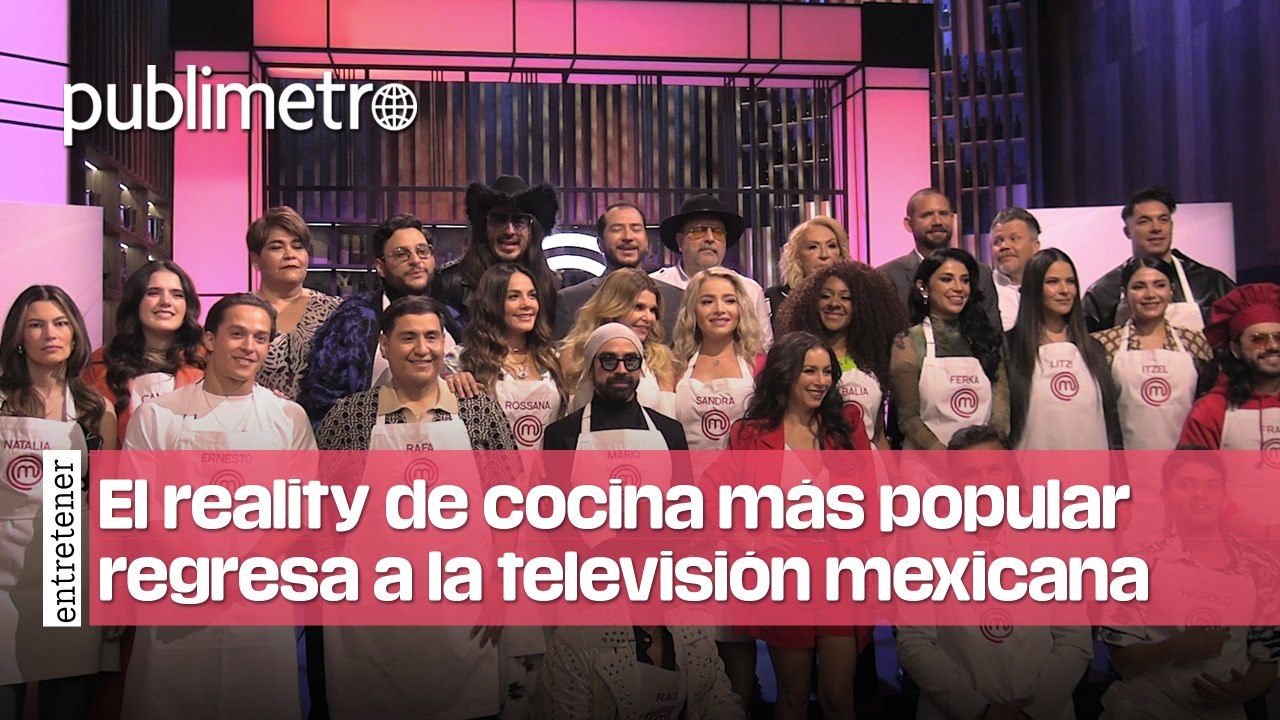 MasterChef Celebrity regresa a la televisión mexicana con una cuarta entrega