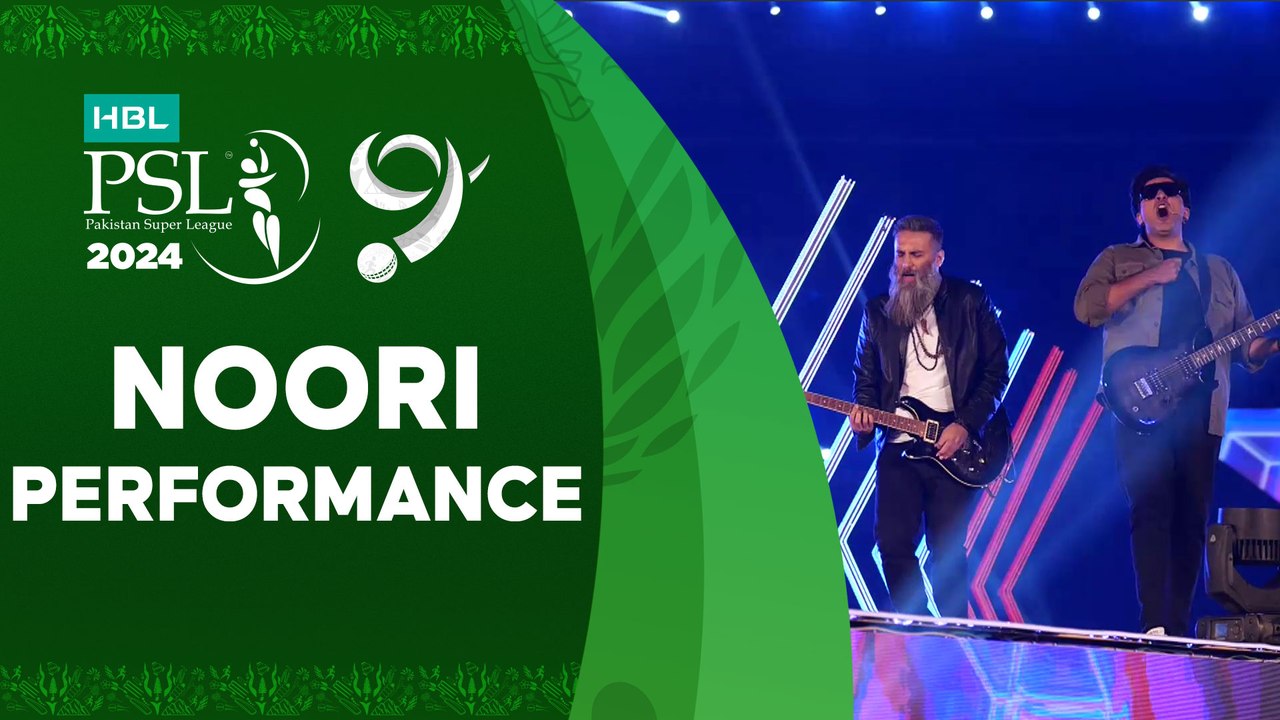 Noori, rocking it out as they take the stage by storm    #LQvIU | #HBLPSL9 | #KhulKeKhel