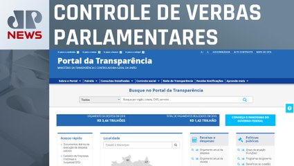 Portal de Transparência do governo federal passa a diferenciar emendas