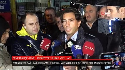 Fenerbahçe Genel Sekreteri Burak Kızılhan'dan Galatasaray'a gönderme!