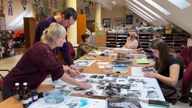 Sztuka Odpoczynku - warsztaty z cyjanotypii w Centrum Kultury Browar B.