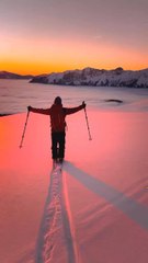 La plus belle sortie de ski de Savoie ✨⛰️⛷️  @Kenny Cerou