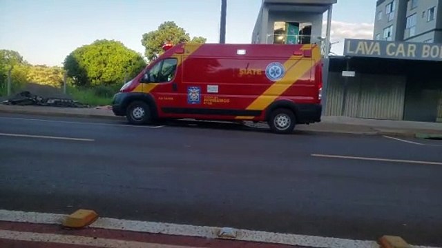 Idosa é socorrida após sofrer queda em residência na Avenida Piquiri