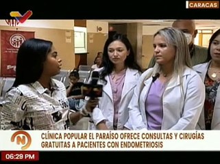 Caracas | Pacientes de la Clínica Popular El Paraíso recibieron jornada diagnóstica de endometriosis