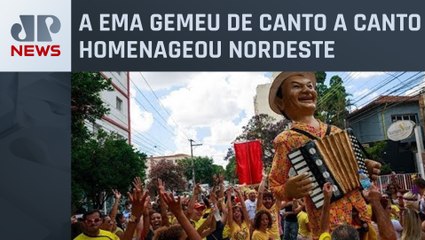 Pós-Carnaval: Bloco anima foliões na Vila Madalena, Zona Oeste de São Paulo