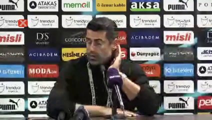 Volkan Demirel: "Bugün sevinemedik ama..."