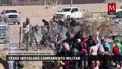 Greg Abbott anuncia campamento militar en Eagle Pass para la Guardia Nacional