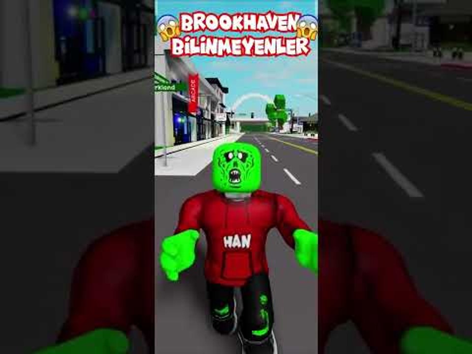ROBLOX BROOKHAVEN ZOMBİ GÜNCELLEMESİ | ROBLOX BROOKHAVEN BİLİNMEYENLER #short