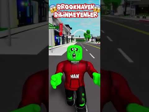 ROBLOX BROOKHAVEN ZOMBİ GÜNCELLEMESİ | ROBLOX BROOKHAVEN BİLİNMEYENLER #short