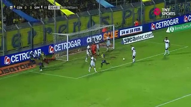 Rosario Central 1 - 0 Gimnasia | El cabezazo de Quintana para abrir el marcador en el Gigante de Arroyito