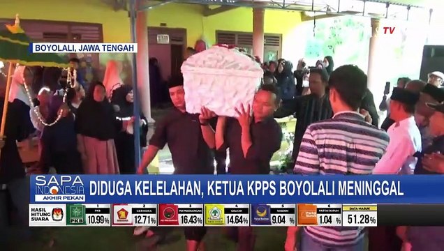 Ketua KPPS Boyolali Meninggal Dunia, Sempat Alami Sesak Napas