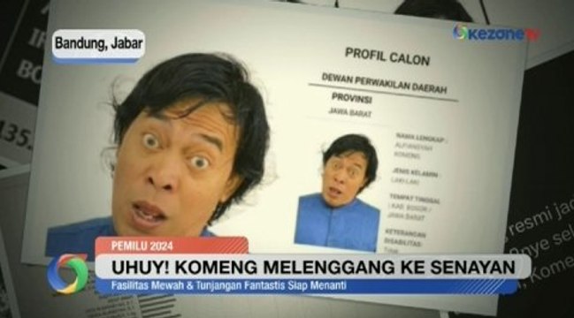 OKEZONE UPDATES: Uhuy! Komeng Melenggang ke Senayan hingga Debut Gemilang Asnawi Bersama Port FC Thailand