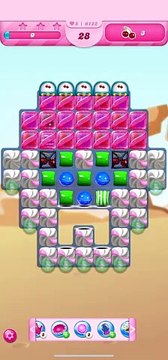 Candy crush: 18/2 level 6122 gameplay