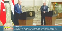 Los presidentes de Türkiye y Egipto se reunieron por primera vez en 12 años