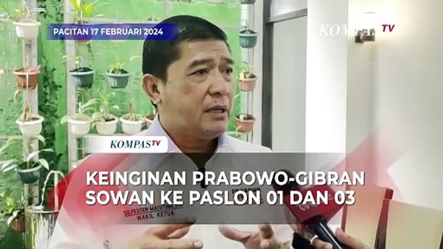 Keinginan Prabowo-Gibran Sowan ke Paslon 01 dan 03 hingga Megawati usai Quick Count Pemilu 2024