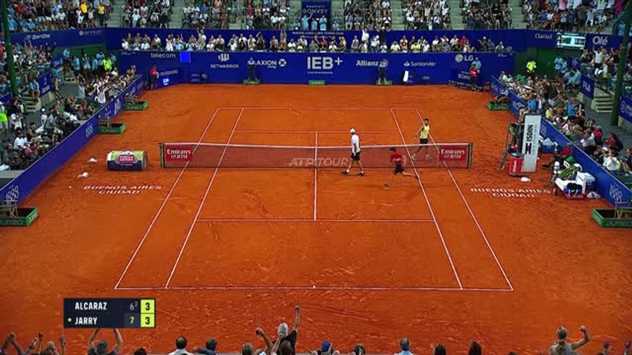 Chile's Jarry upsets Alcaraz to reach Buenos Aires final